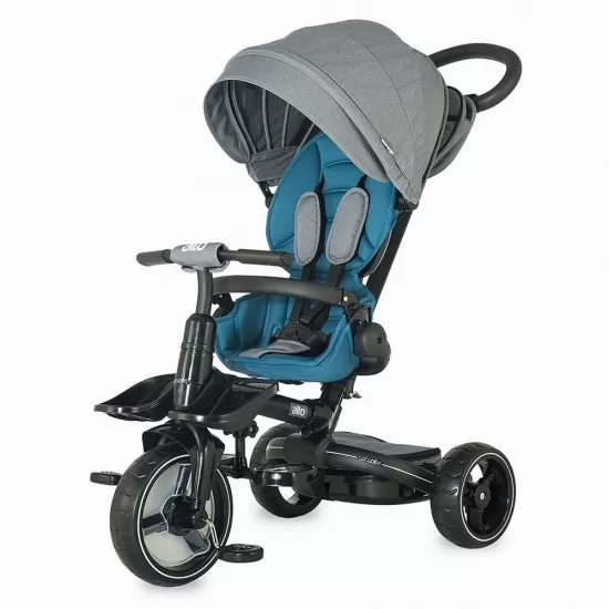 Tricicleta Coccolle Alto Multifunctionala Albastru Tricicleta Coccolle Alto Multifunctionala Albastru