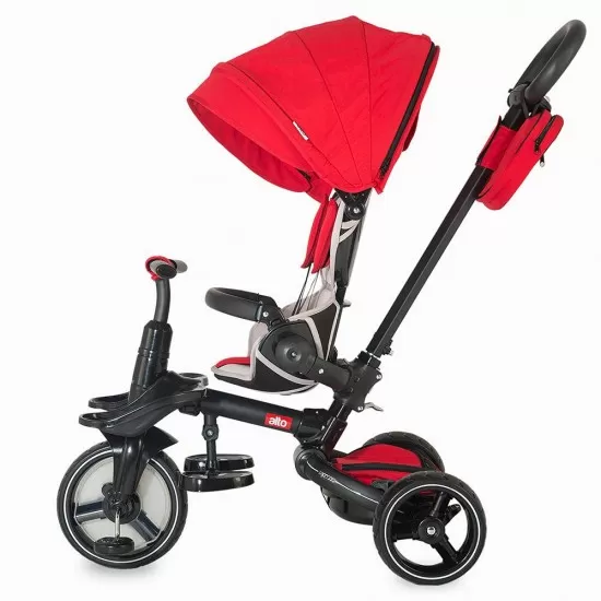 Tricicleta Coccolle Alto Multifunctionala Rosu Tricicleta Coccolle Alto Multifunctionala Rosu