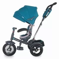 Tricicleta Coccolle Giro Plus multifunctionala - Albastru