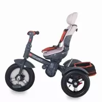 Tricicleta Coccolle Giro Plus multifunctionala - Rosu