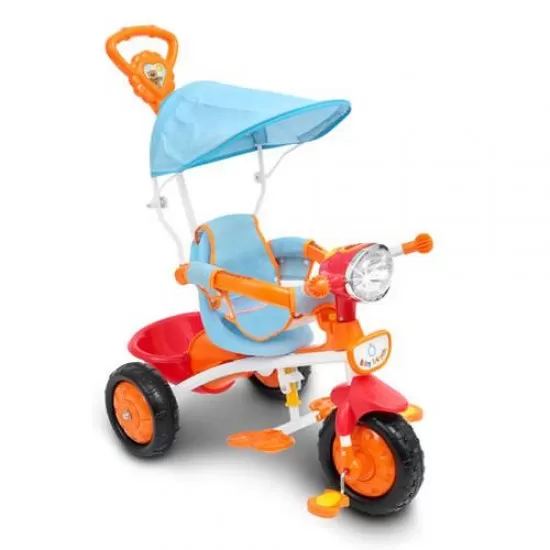 Tricicleta cu maner muzica si lumini Piccino Piccio Tricicleta cu maner muzica si lumini Piccino Piccio