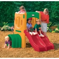 Tunel cu doua tobogane Little Tikes