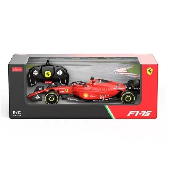 Masina cu telecomanda Ferrari F1 75 scara 1:18 Masina cu telecomanda Ferrari F1 75 scara 1:18