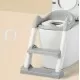 Reductor toaleta cu scarita si colac moale Wendo Grey Reductor toaleta cu scarita si colac moale Wendo Grey