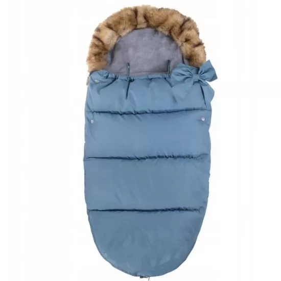 Sac iarna carucior cu blanita detasabila Mevis Delux Albastru Springos Sac iarna carucior cu blanita detasabila Mevis Delux Albastru Springos
