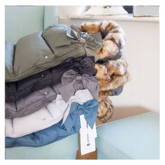 Sac iarna carucior cu blanita detasabila Mevis Delux Dark Grey Springos Sac iarna carucior cu blanita detasabila Mevis Delux Dark Grey Springos