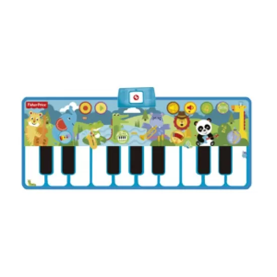 Covor muzical tip pian 122 cm - Fisher Price Covor muzical tip pian 122 cm - Fisher Price