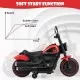 Motocicleta electrica pentru copii cu pedala, muzica si far cu lumina - Rosu Motocicleta electrica pentru copii cu pedala, muzica si far cu lumina - Rosu