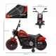 Motocicleta electrica pentru copii cu pedala, muzica si far cu lumina - Rosu Motocicleta electrica pentru copii cu pedala, muzica si far cu lumina - Rosu
