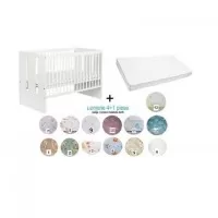Pachet 3 in 1 Patut Paula Alb 120x60