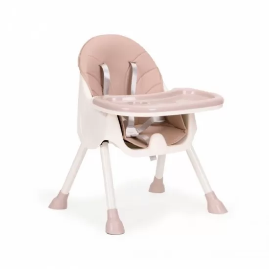 Scaun de masa copii 2 in 1 Ecotoys - Roz Scaun de masa copii 2 in 1 Ecotoys - Roz
