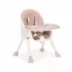 Scaun de masa copii 2 in 1 Ecotoys - Roz Scaun de masa copii 2 in 1 Ecotoys - Roz