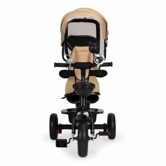 Tricicleta copii cu sezut rotativ Ecotoys JM-066-9 - Bej Tricicleta copii cu sezut rotativ Ecotoys JM-066-9 - Bej