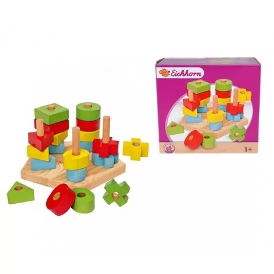 Set educativ Forme Geometrice 21 piese Set educativ Forme Geometrice 21 piese