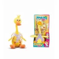 Jucarie interactiva Rata de plus dansatoare cu functie inregistrare