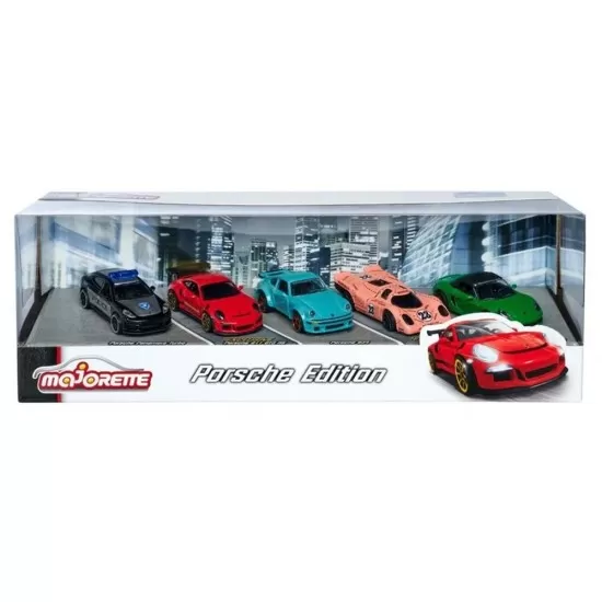 Set Majorette 5 masinute Porsche Premium Cars Set Majorette 5 masinute Porsche Premium Cars