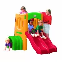Tunel cu doua tobogane Little Tikes