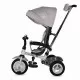 Tricicleta pliabila cu roti gonflabile Coccolle Urbio Air gri Tricicleta pliabila cu roti gonflabile Coccolle Urbio Air gri
