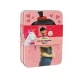 Apa de toaleta pentru copii Minions Rose Fluffy 50 ml in cutie metalica