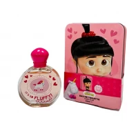 Apa de toaleta pentru copii Minions Rose Fluffy 50 ml in cutie metalica