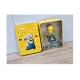 Apa de toaleta pentru copii Minions Yellow 50 ml in cutie metalica