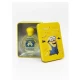 Apa de toaleta pentru copii Minions Yellow 50 ml in cutie metalica