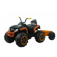 ATV cu acumulator si remorca, 2 motoare, 12V, 7A