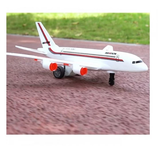 Avion cu telecomanda, baterie litiu, cablu USB, +3 ani