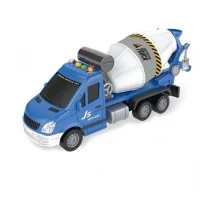 Betoniera cu sunete si lumini 29 cm albastru