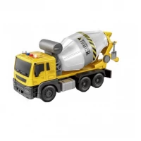 Betoniera interactiva cu sunete si lumini 26 cm galben