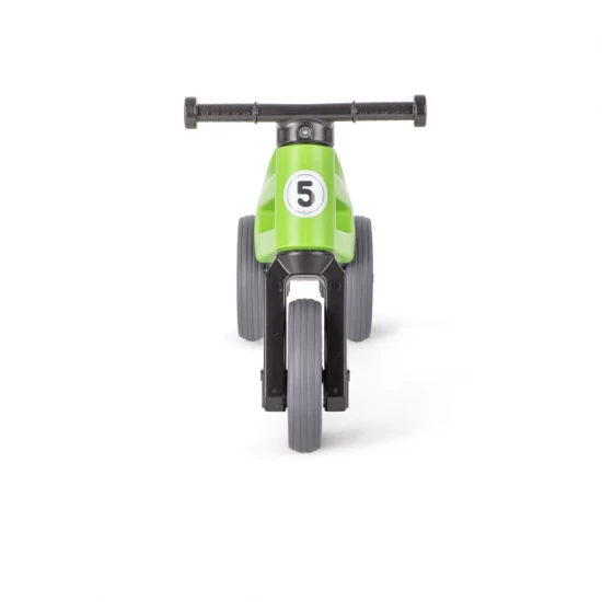 Bicicleta fara pedale cu cosulet pentru ghidon Funny Wheels Rider Sport 2 in 1 Verde Bicicleta fara pedale cu cosulet pentru ghidon Funny Wheels Rider Sport 2 in 1 Verde