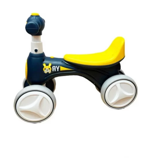 Bicicleta fara pedale cu roti silentioase Bunny albastru Bicicleta fara pedale cu roti silentioase Bunny albastru