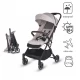 Carucior sport cu pliere automata si copertina cu protectie UV50 Coccolle Melia Pearl Mist