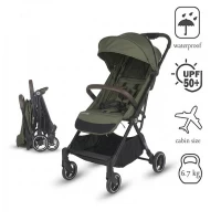 Carucior sport cu pliere automata si copertina cu protectie UV50 Coccolle Melia Sage Shadow