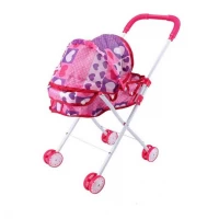 Carucior papusi cu landou Purple Hearts