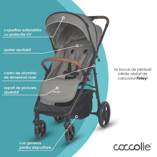 Carucior sport Coccolle Finley Sand Beige Carucior sport Coccolle Finley Sand Beige