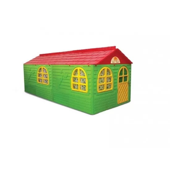 Casuta de joaca MyKids Green/Red Big Casuta de joaca MyKids Green/Red Big