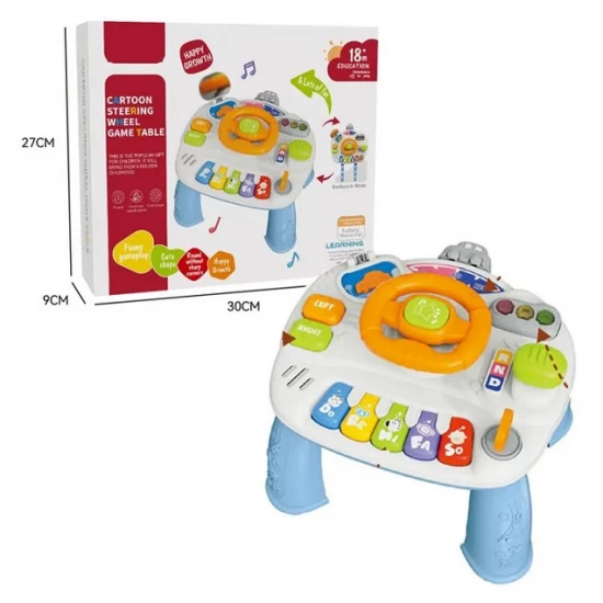 Centru de activitati multifunctional cu volan, sunete si lumini Centru de activitati multifunctional cu volan, sunete si lumini
