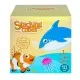 Cuburi educative stivuibile din carton - Animale marine, 10 piese Cuburi educative stivuibile din carton - Animale marine, 10 piese
