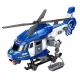 Elicopter de salvare 29 cm cu sunete, lumini si targa, albastru