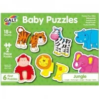 Mini Puzzle - Animale din jungla 