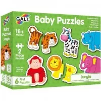 Mini Puzzle - Animale din jungla 