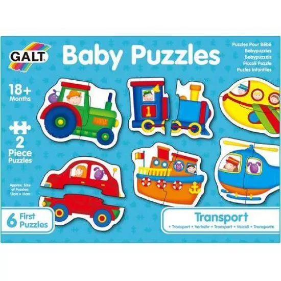 Mini Puzzles - Set de 6 puzzle Transport Mini Puzzles - Set de 6 puzzle Transport