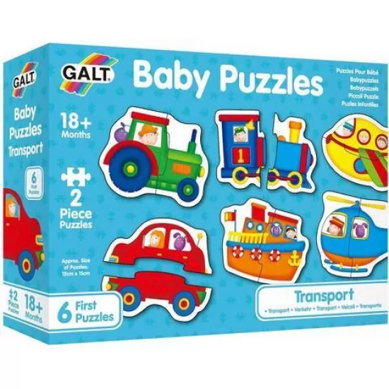 Mini Puzzles - Set de 6 puzzle Transport Mini Puzzles - Set de 6 puzzle Transport