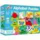 Set 26 puzzle-uri Alfabet - 2 piese Set 26 puzzle-uri Alfabet - 2 piese