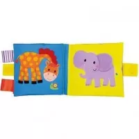 Carticica moale Jungle - Soft Book