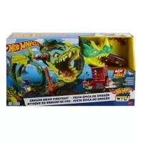 Cursa dragonului Hot Wheels City 