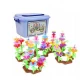 Joc educativ asamblare gradina cu flori in cutie depozitare 165 piese Joc educativ asamblare gradina cu flori in cutie depozitare 165 piese