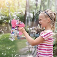 Jucarie pistol pentru baloane de sapun cu 50 ml solutie Disney Frozen
