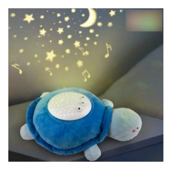 Jucarie de plus Broscuta Testoasa cu melodii si proiectie